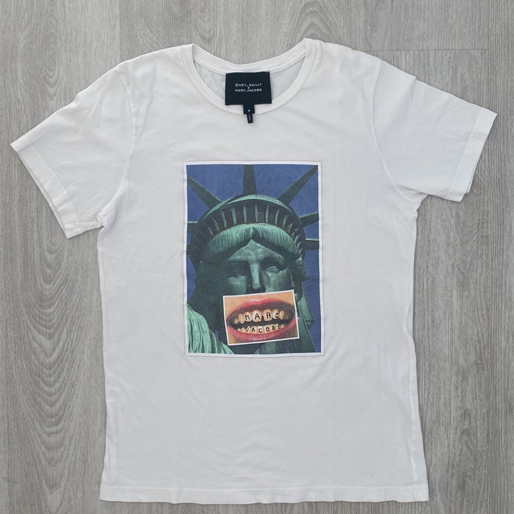Marc Jacobs X Hey_Reilly print tee